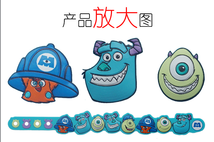硅胶手腕带这样做 就成旅游纪念品了