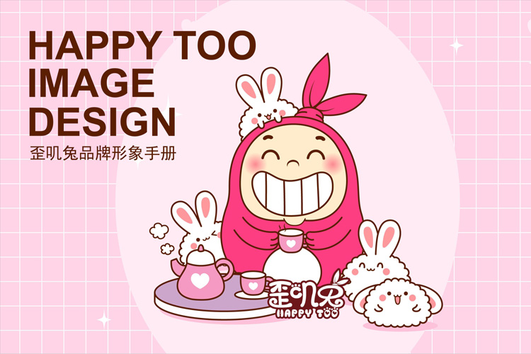 歪叽兔热门IP形象